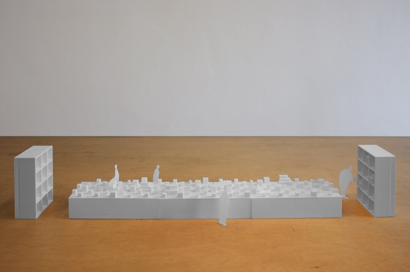 The working table – model