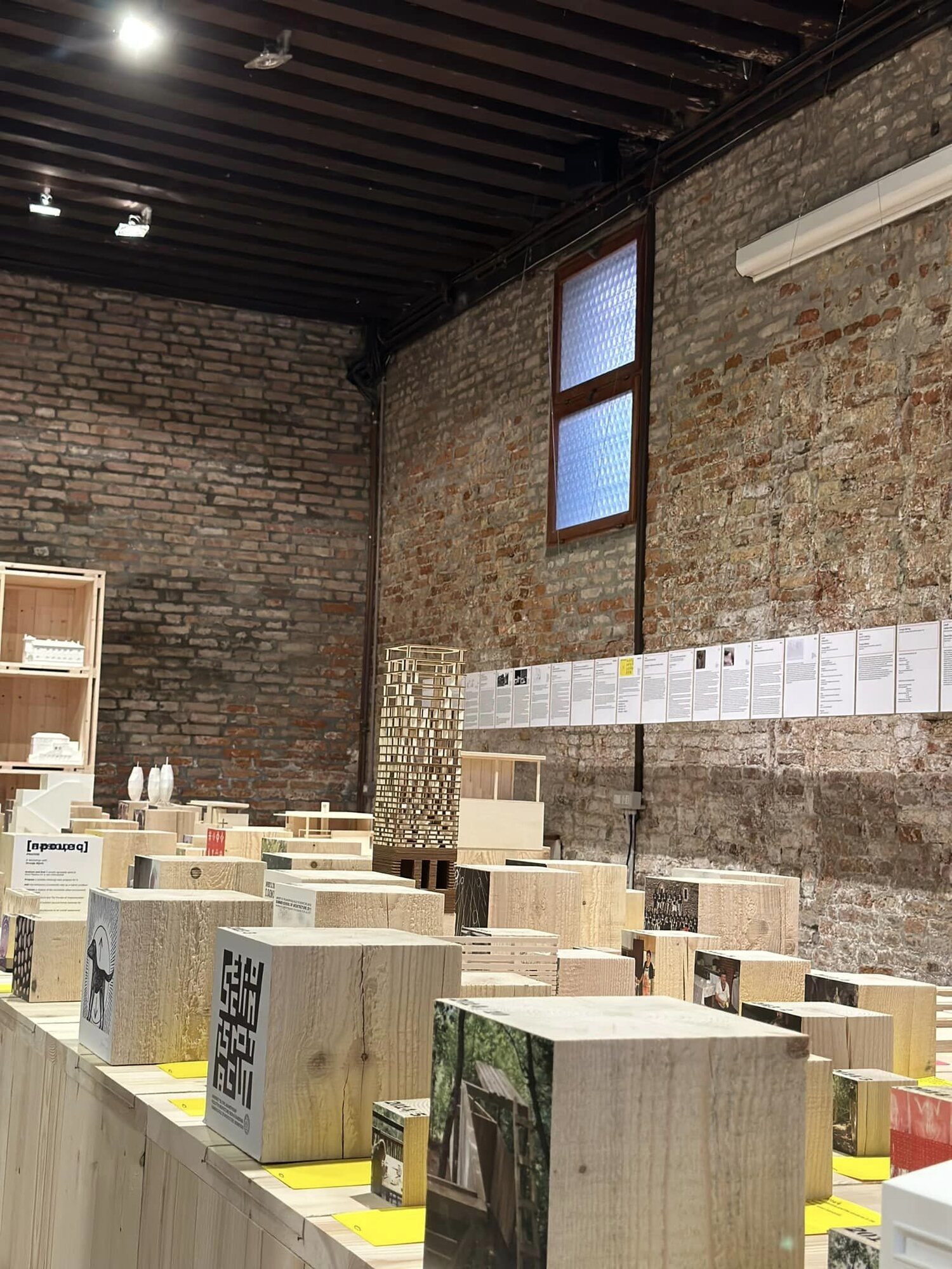 The installation in Venice