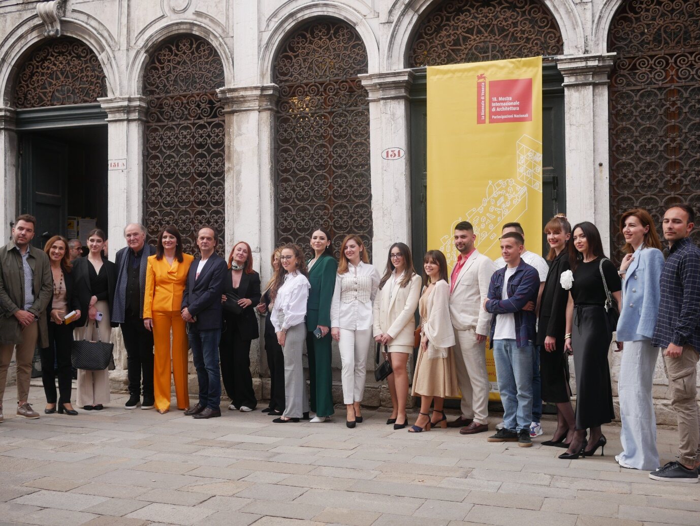The opening of the Macedonian Pavilion